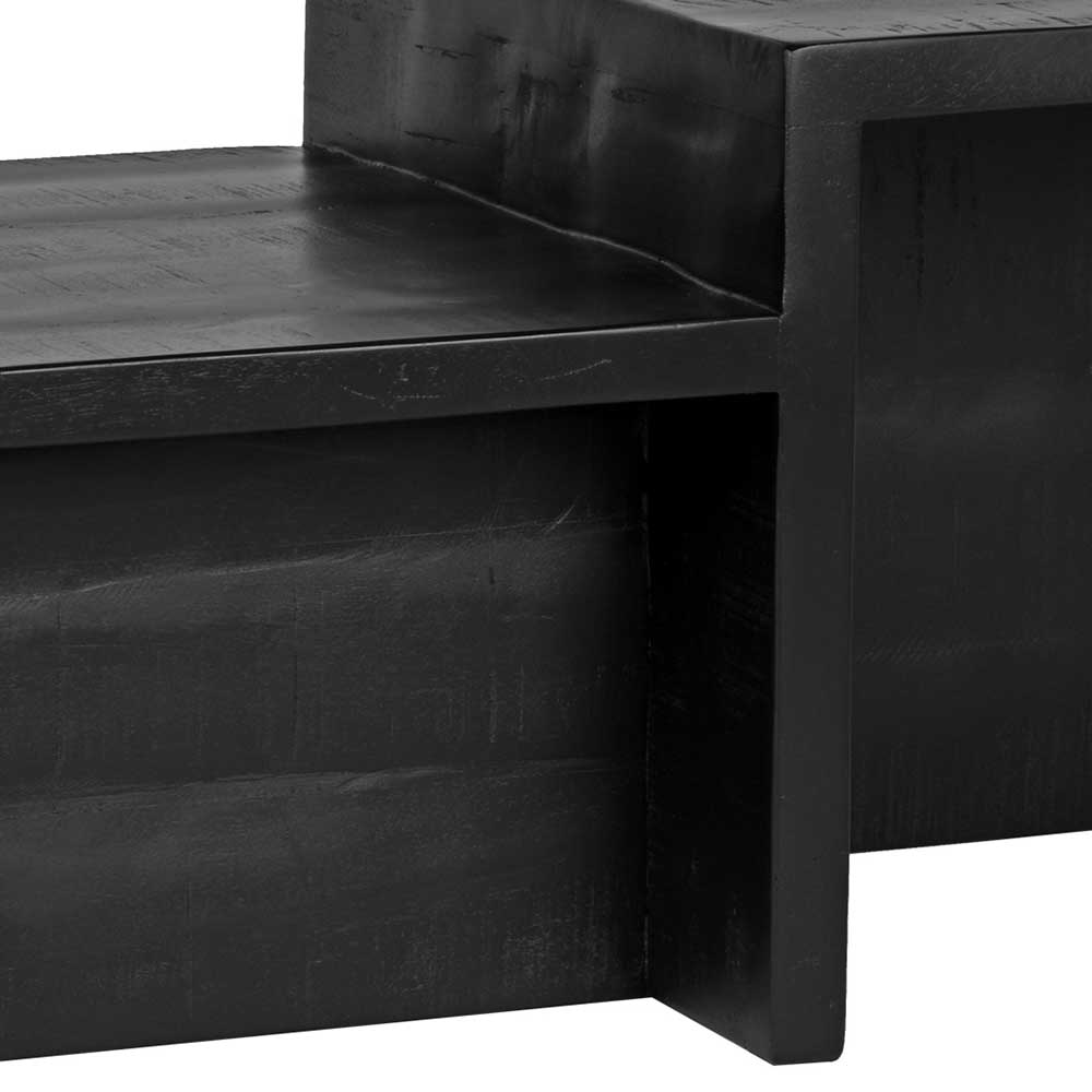 Rechteckiger Sofa Tisch Flash aus Mangobaum Massivholz modern