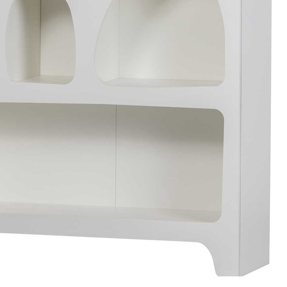 Modernes Design Esszimmerregal Endjos in Weiß 95 cm breit