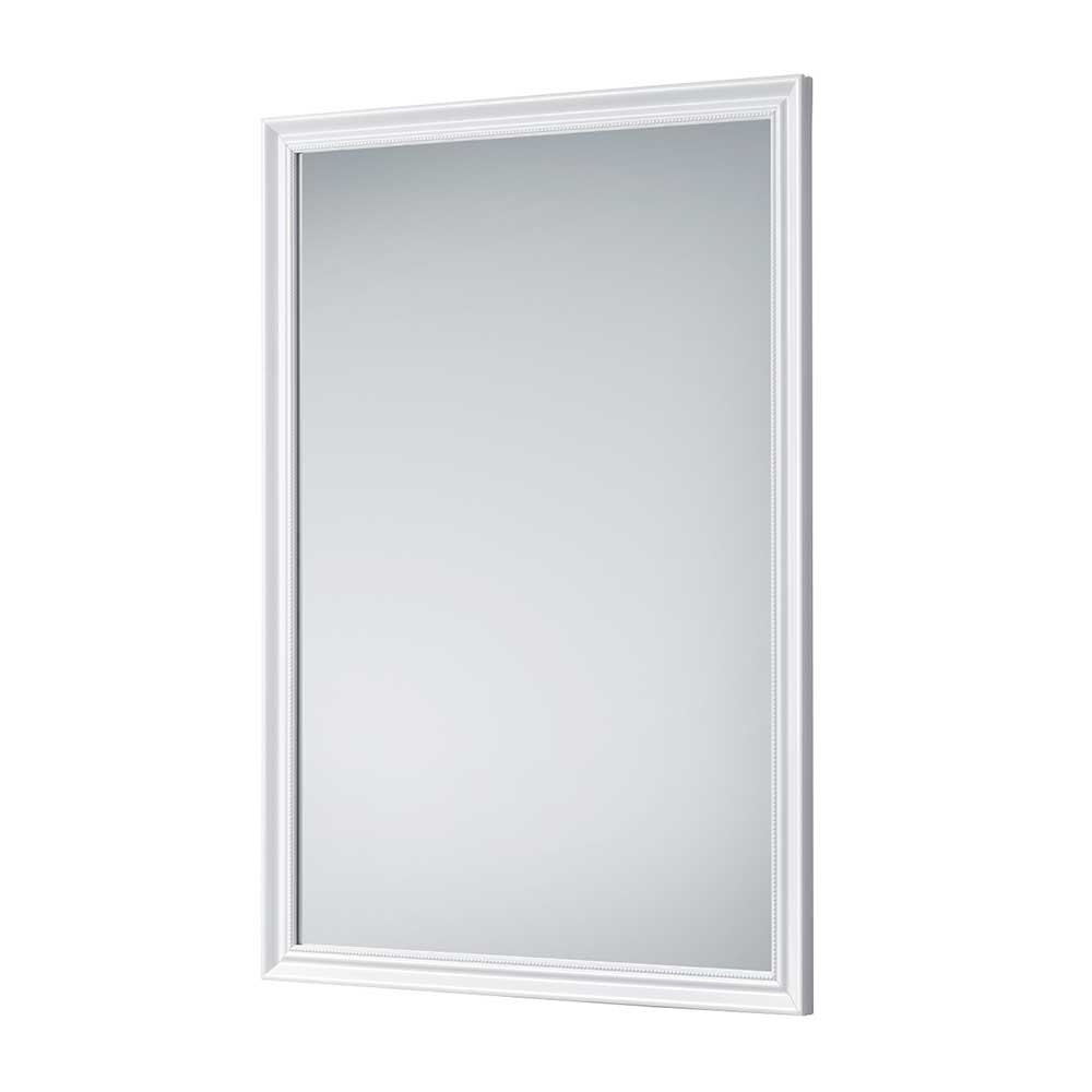 Garderoben Spiegel Amore mit Kunststoffrahmen in Weiß