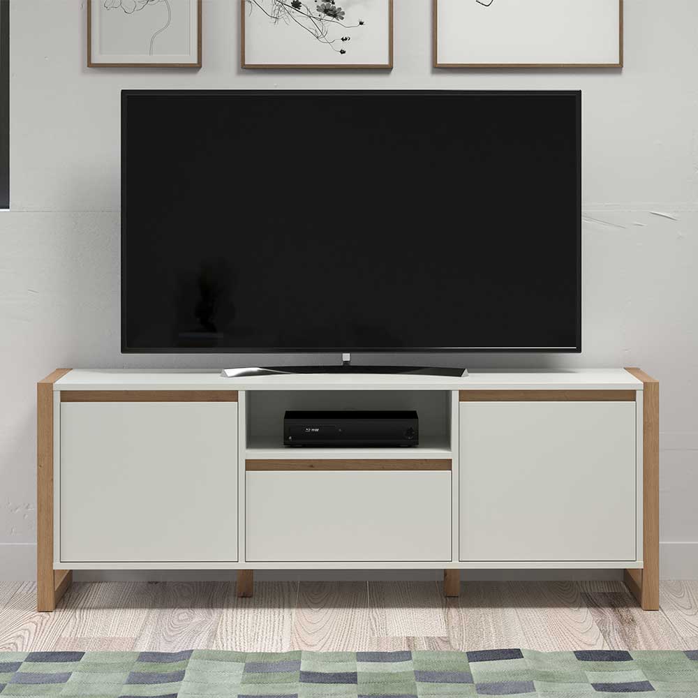 Fernseh Unterschrank Oladrios im Skandi Design 150 cm breit