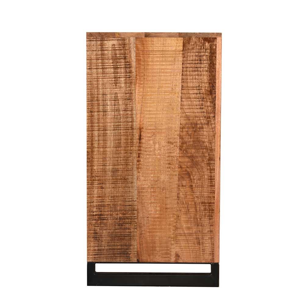 Sideboard Eswelda aus Mangobaum Massivholz im Loft Design