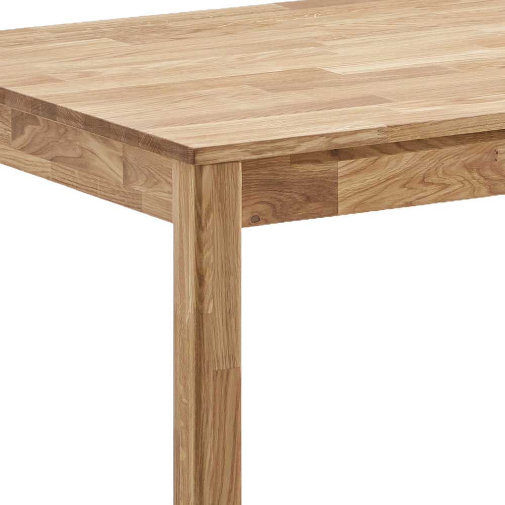 Küchen Tisch Eiche Vogona geölte Oberfläche mit rechteckiger Tischplatte