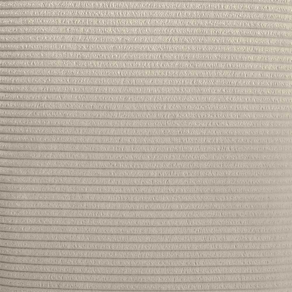 Cord Sessel modern Edance in Beige 110 cm breit - 91 cm tief