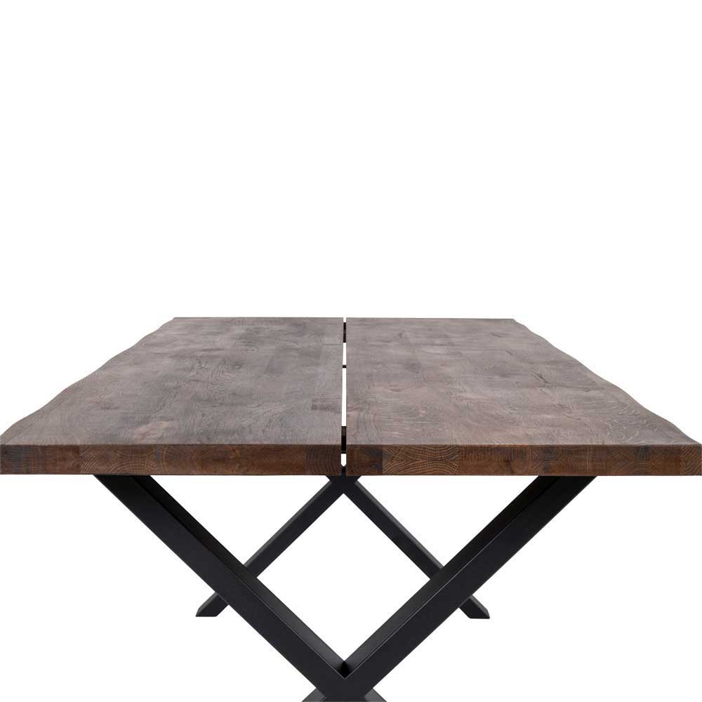 Esszimmergruppe Javolena im Loft Design mit 200 cm Tisch (siebenteilig)