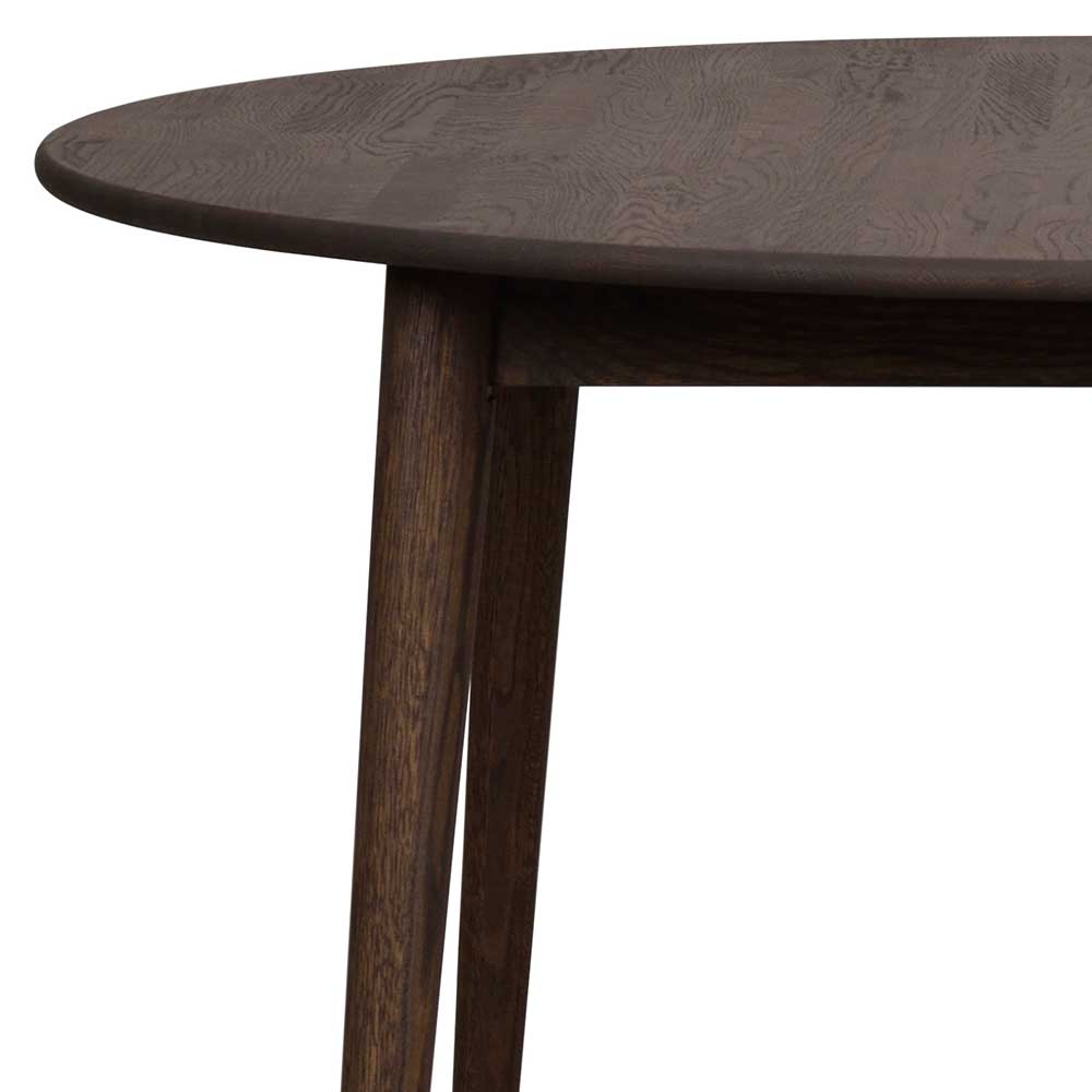 Küchen Tisch Filler in Eiche dunkelbaun im Skandi Design