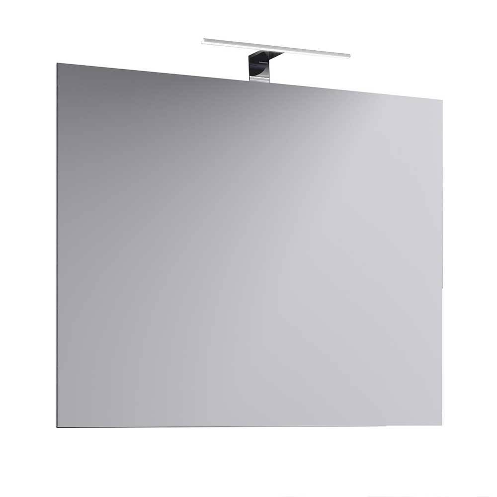 Waschplatz Set mit Spiegel Acasa optionale Beleuchtung - 85 cm breit (zweiteilig)