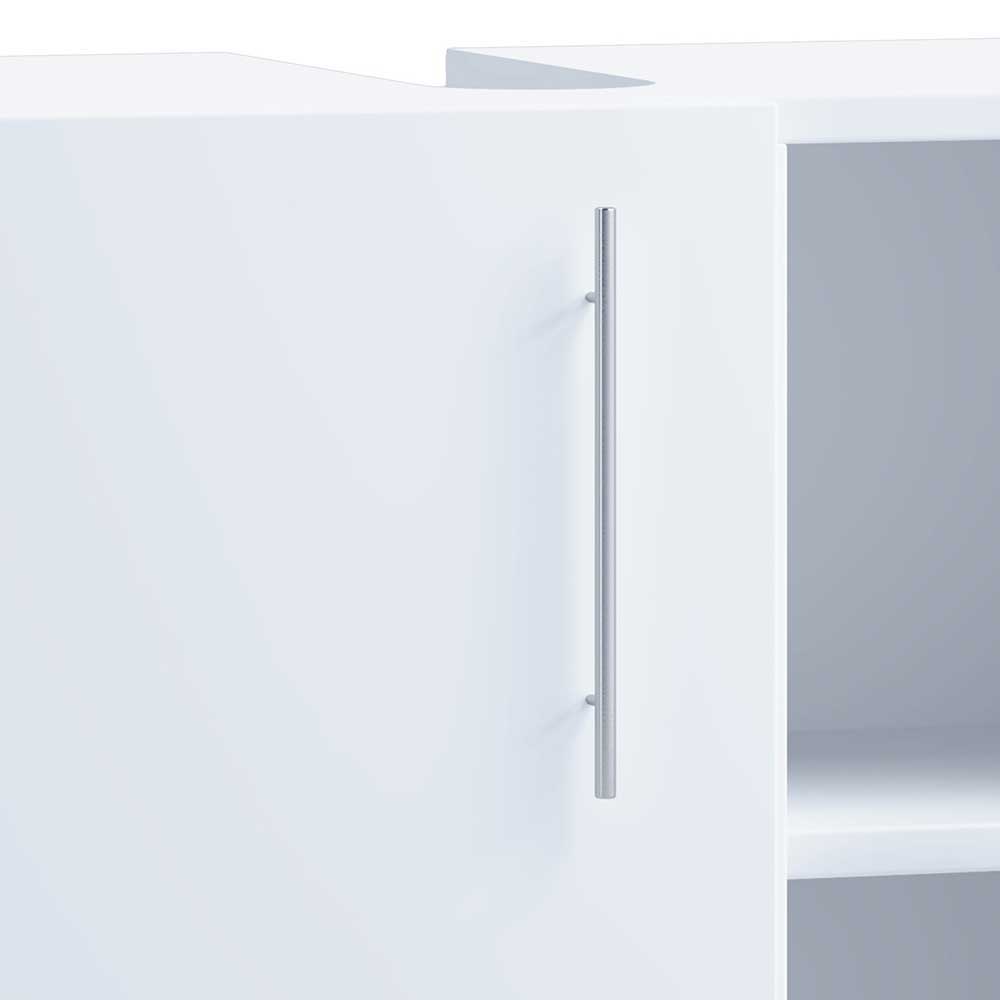 Waschtischschrank Eli in Weiß - 60x51x30 cm