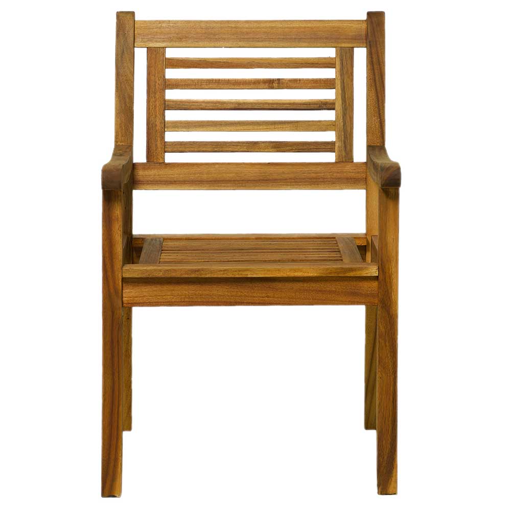 Outdoor Sessel Jimm aus Akazie Massivholz geölt