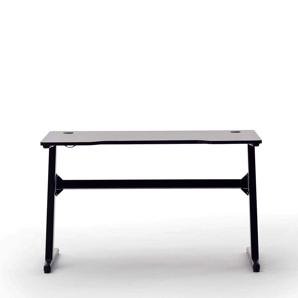 Edv Tisch Lusis in Schwarz mit LED Beleuchtung
