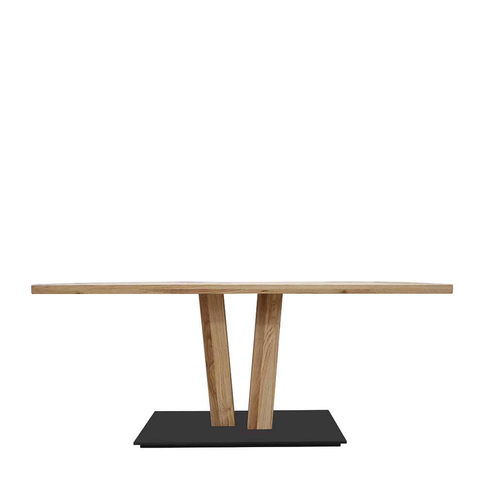 Tisch Esszimmer Arivals aus Eiche Massivholz in modernem Design