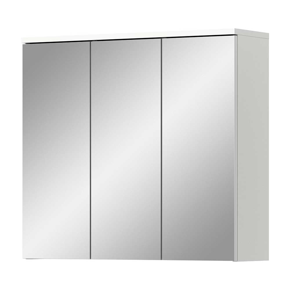 Badezimmer Spiegelschrank Ricing in Weiß 65 cm breit