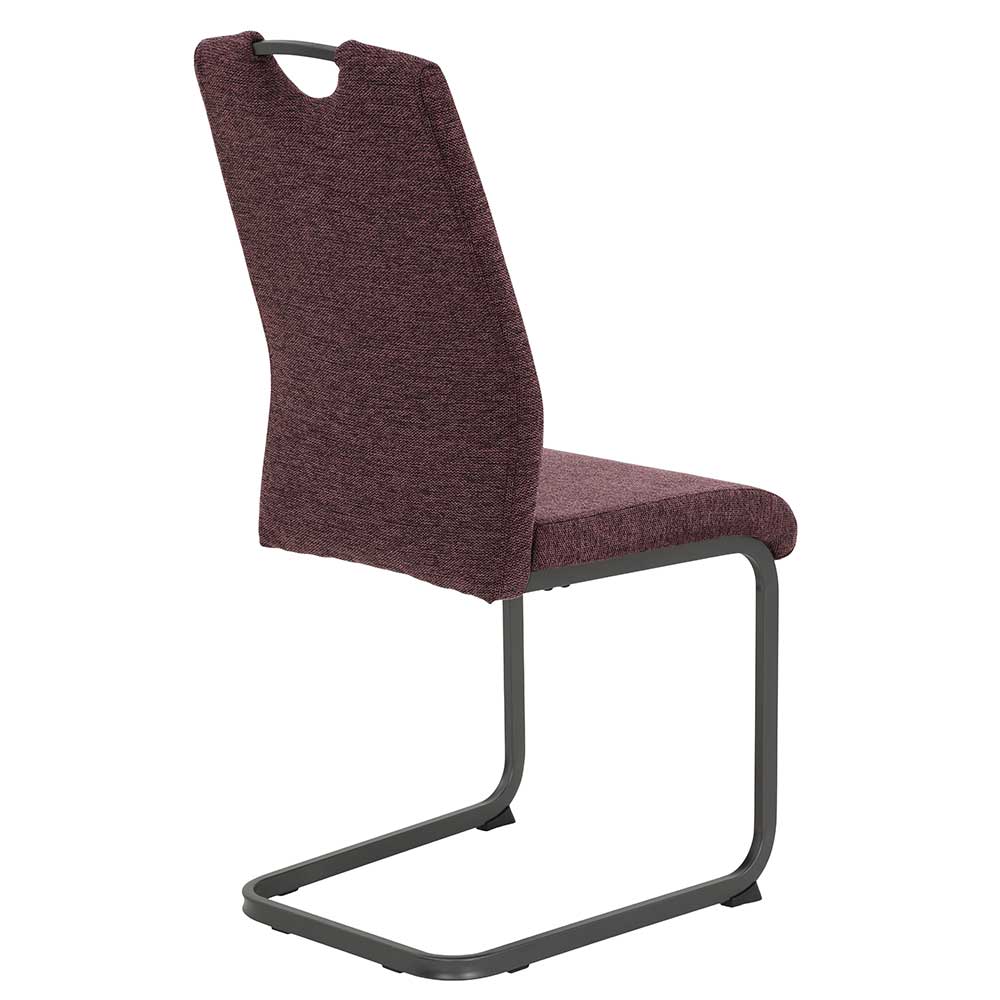 Esstisch Stühle Regina mit Gestell aus Metall 49 cm Sitzhöhe (Set)