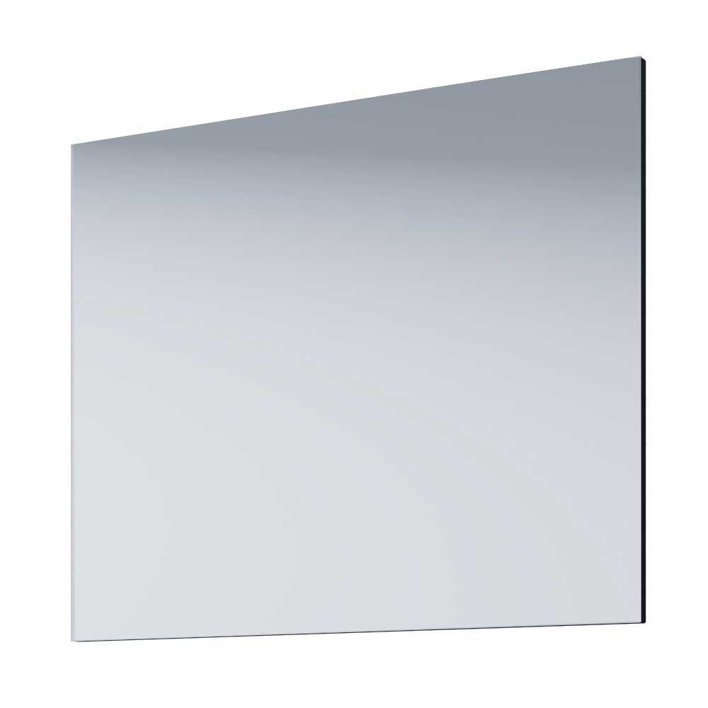 Bad Set mit Spiegel Selami in Weiß 150 cm hoch (dreiteilig)