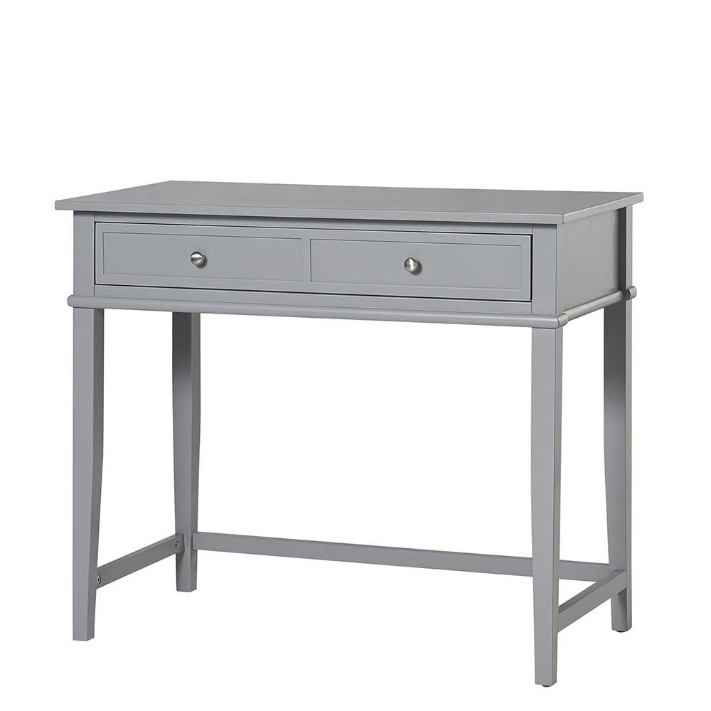 Kompakter Schreibtisch Paryra in Grau mit einer Schublade