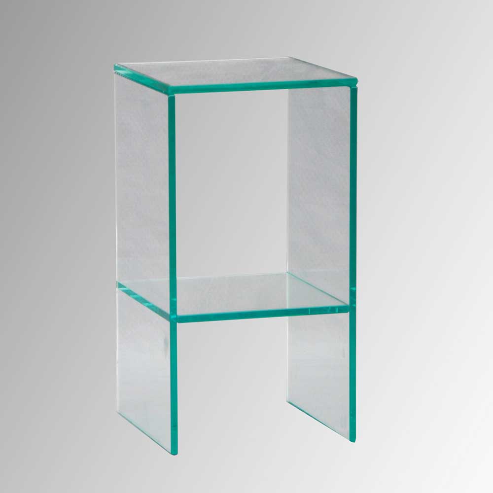 Glastisch Set Tannila - Pflanzensäulen in modernem Design (dreiteilig)