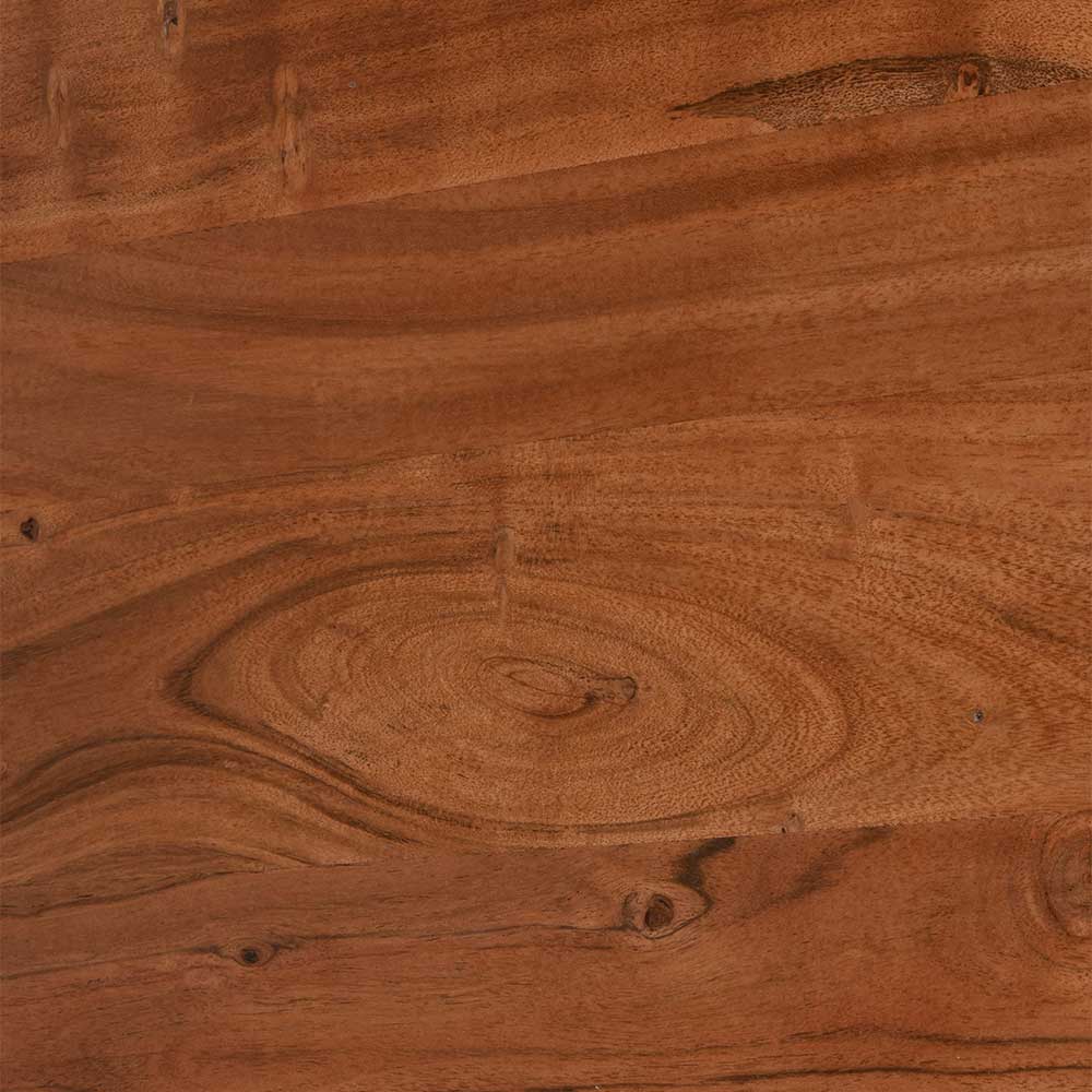 Sofatisch Jalton aus Akazie Massivholz 90 cm breit