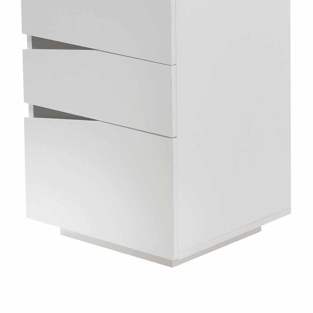 Schreibtisch Infermo in Weiß 150 cm modern