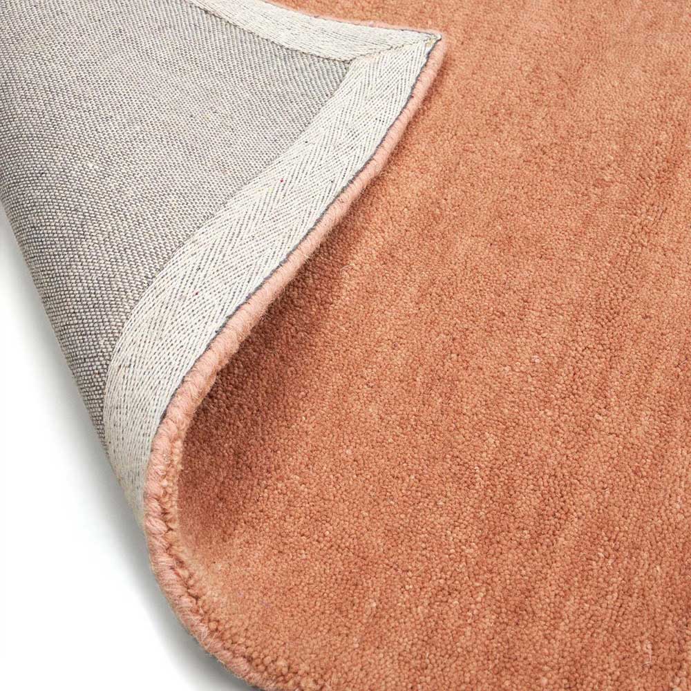 Moderner Teppich Abagail in Terracotta - Bunt mit abstraktem Muster