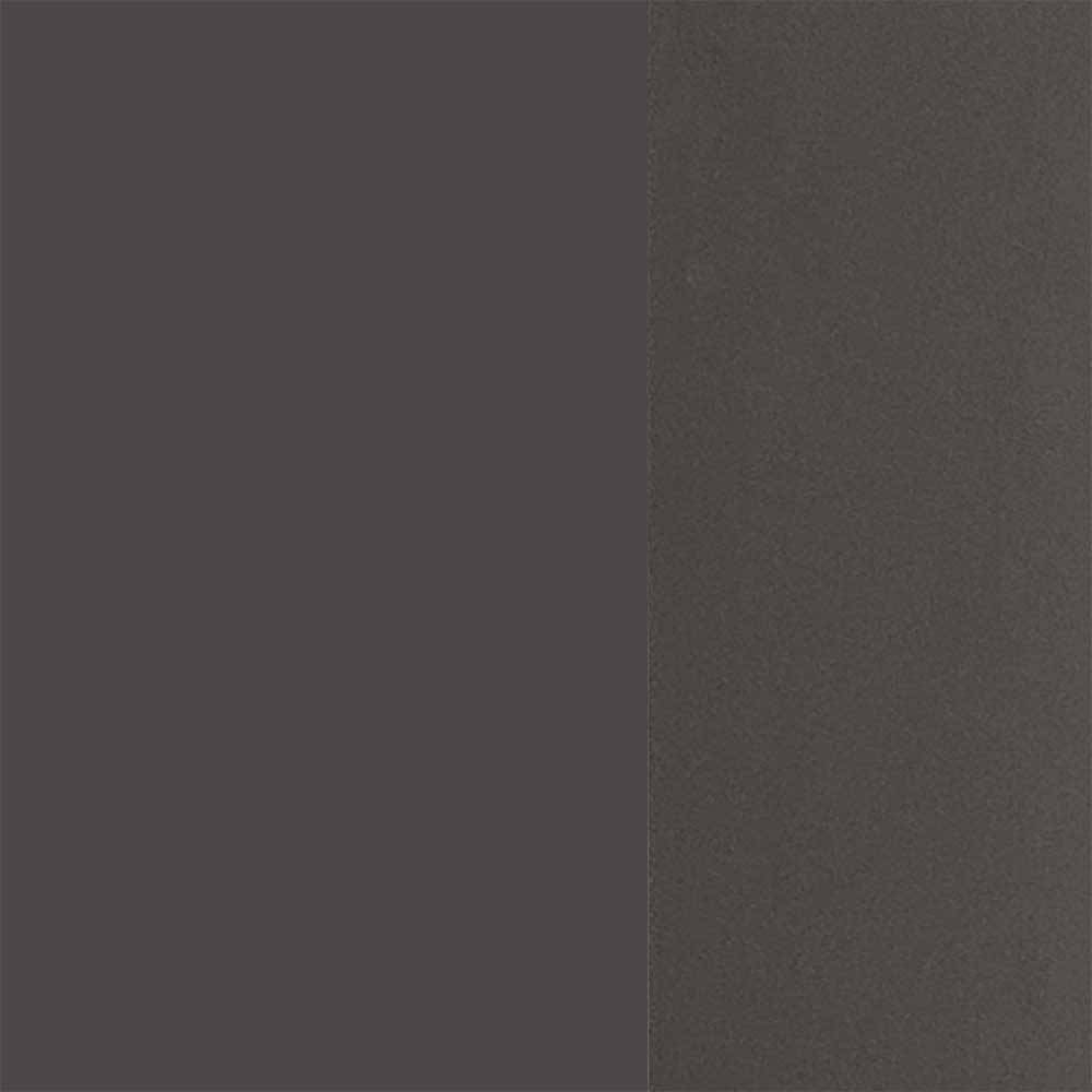 Regal für Bad Eleon in Dunkelgrau mit Rückwand