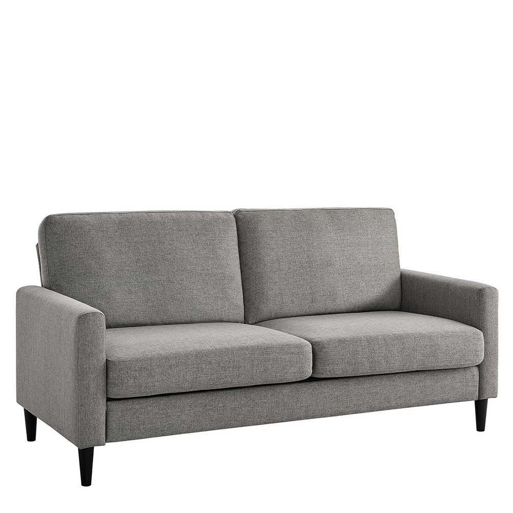 Graues Dreier Sofa Jakimo in modernem Design 188 cm breit