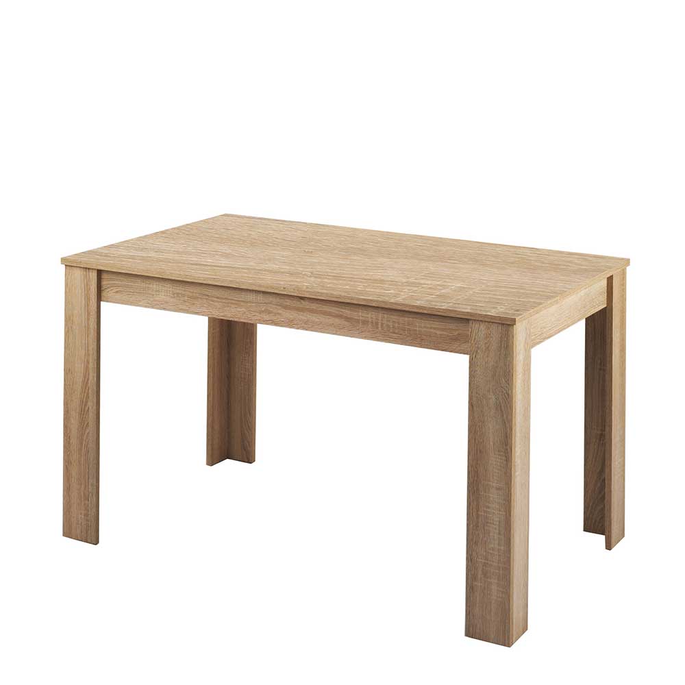 Sonoma-Eiche Küchen Tisch Sidervide melaminbeschichtet - 75 cm hoch