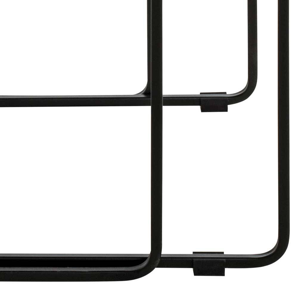 Metall Tisch Set Lazuras in modernem Design mit Bügelgestell (zweiteilig)