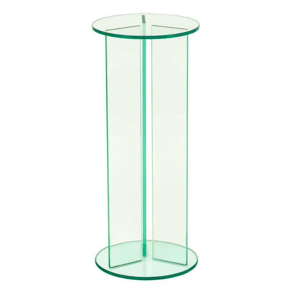 Glas Blumensäulen Betim in modernem Design 71 cm hoch (dreiteilig)