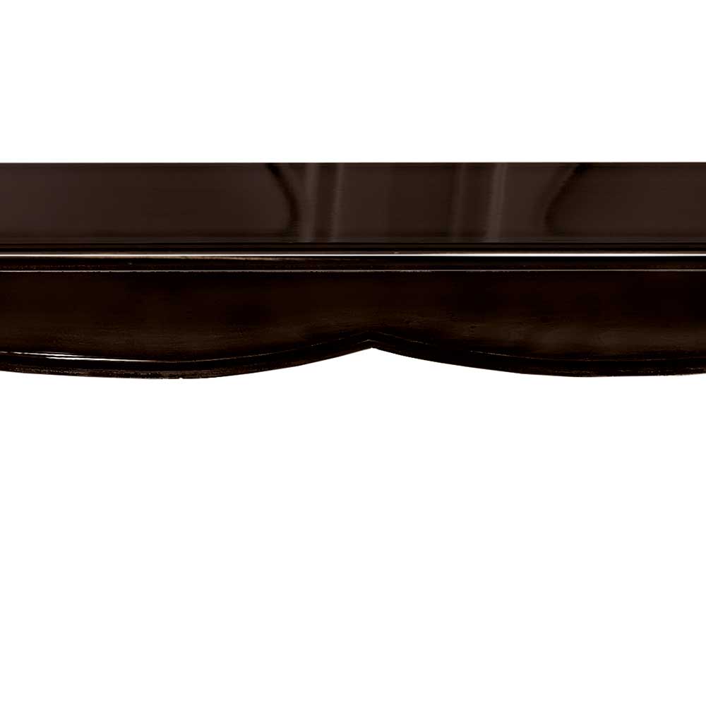 Dunkelbrauner Esstisch Arletta im klassischen Stil 170 cm breit