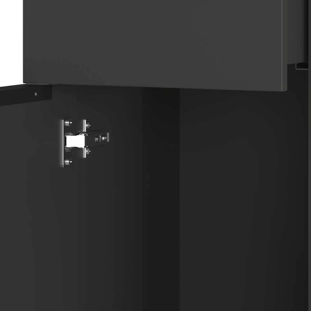 Badezimmerwandschrank Classicana in Dunkelgrau 36 cm breit
