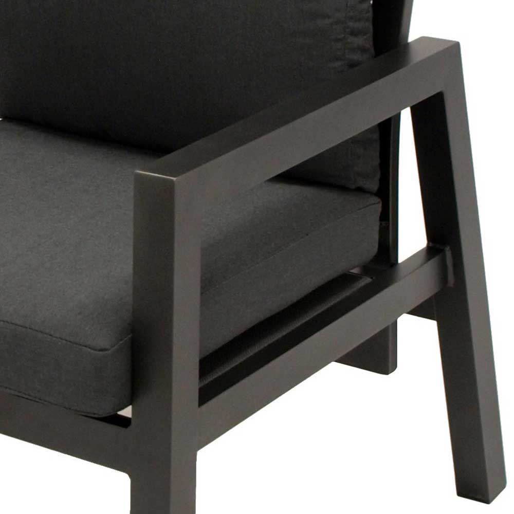 Botan Hochlehner verstellbar Rückenlehne Gartenstühle aus Aluminium