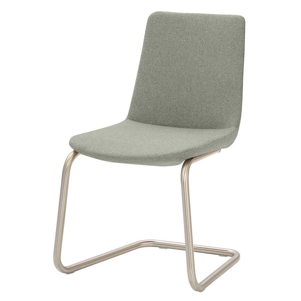 Freischwinger Stuhl Phantom in modernem Design mit Gestell aus Stahl