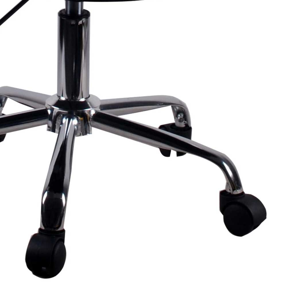 Schreibtischdrehstuhl Majoristo in Schwarz mit Armlehnen und Netzrücken