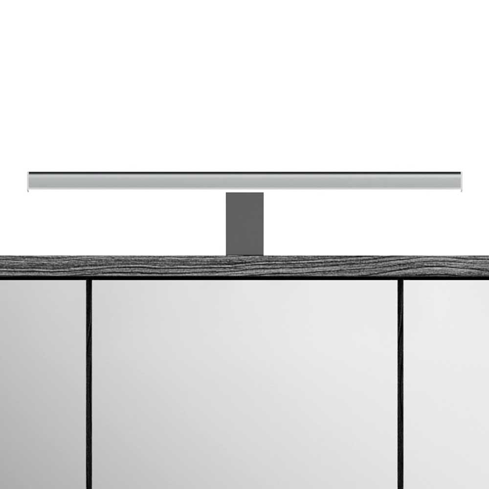 Badezimmer Spiegelschrank Servi in Grau 60 cm breit