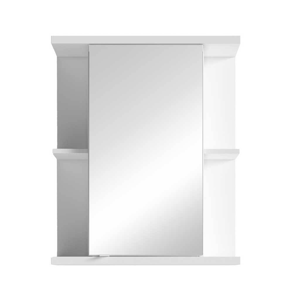 Spiegelschrank Bad Zirco in Weiß 60 cm breit - 70 cm hoch