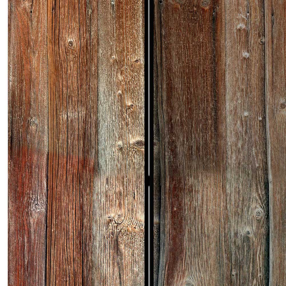 Paravent Wand Thomas in Bretter Optik im rustikalen Landhausstil
