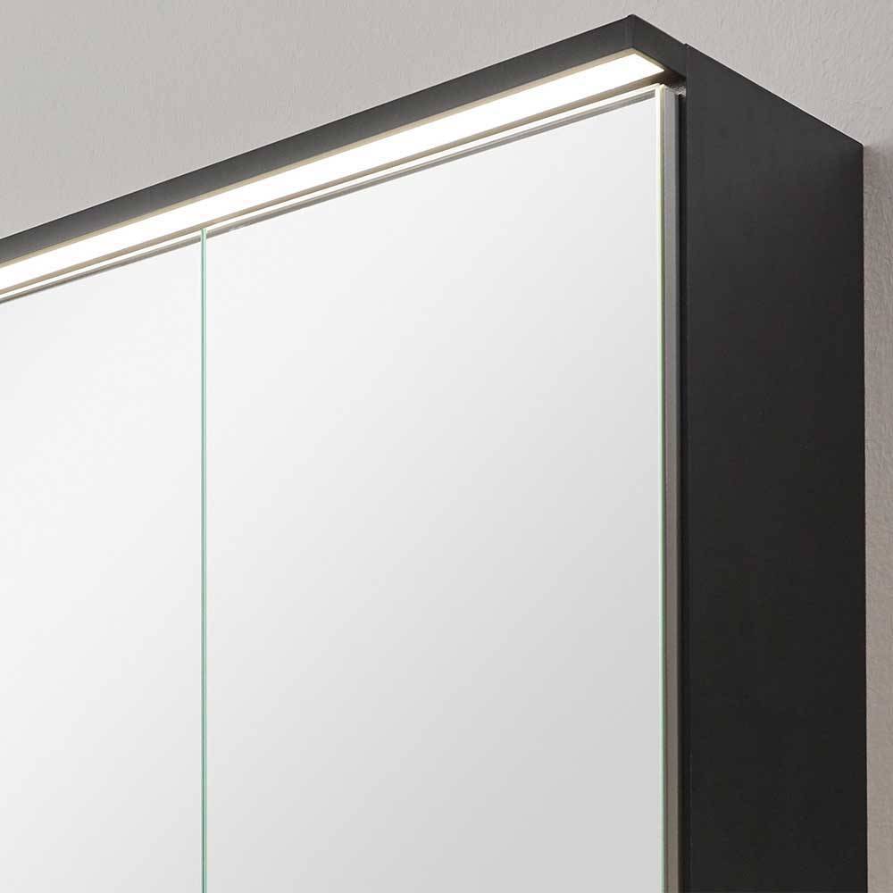 Badspiegelschrank Bino mit LED Beleuchtung 100 cm breit