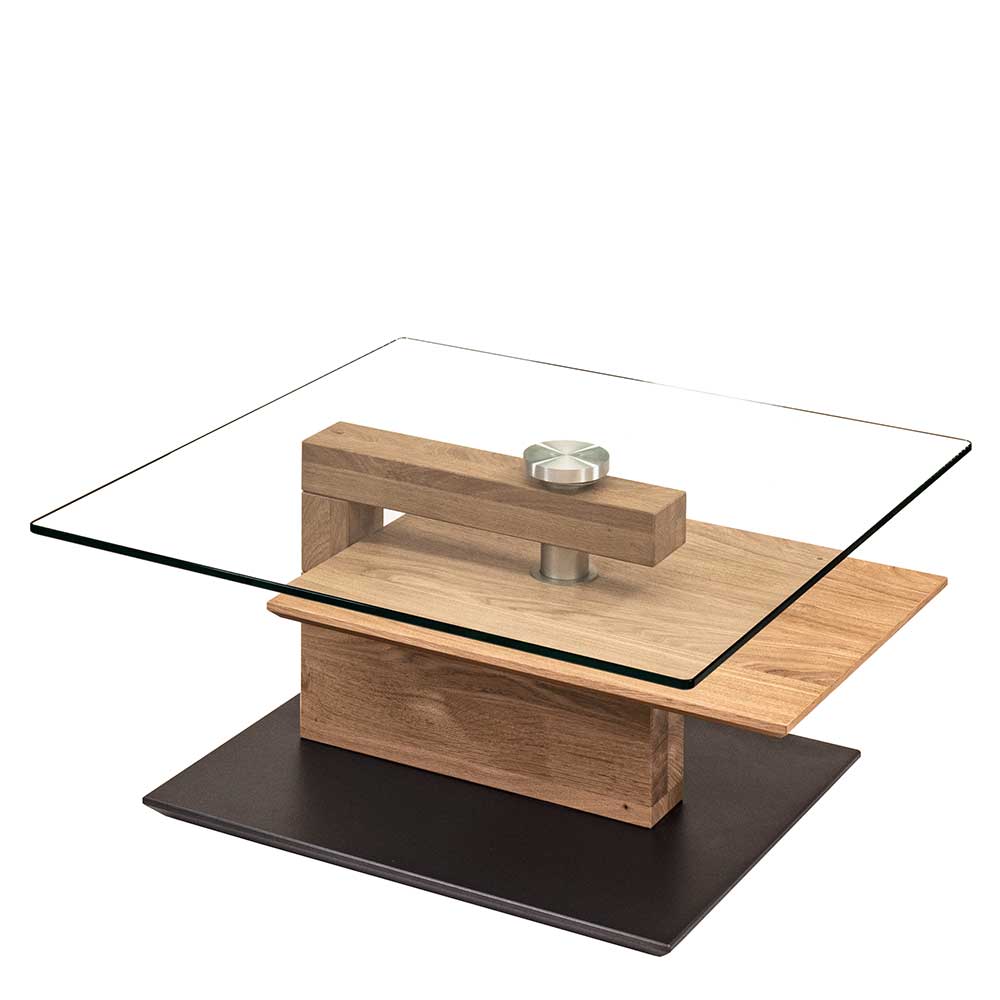 Hochwertiger Wohnzimmertisch Ronny mit schwenkbarer Tischplatte Made in Germany