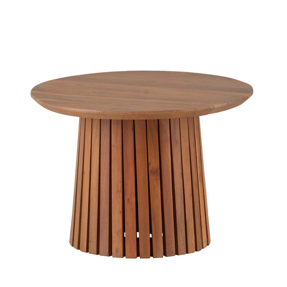 Wohnzimmer Tisch Zusanna aus Akazie Massivholz in modernem Design