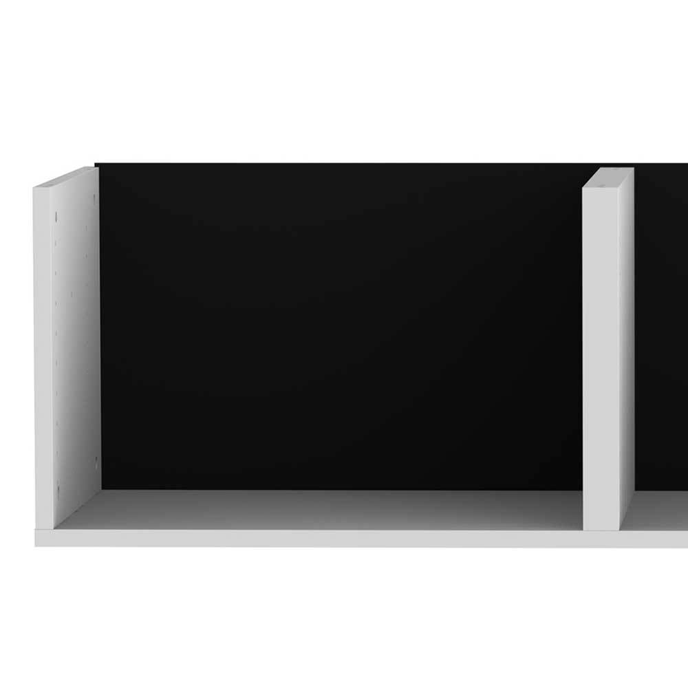Wandboard Rotrel in Weiß und Schwarz rechteckige Form