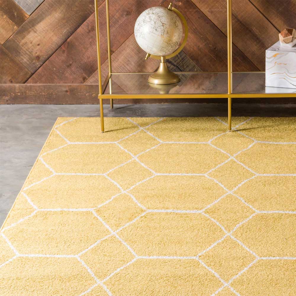 Kurzflor Teppich Modene im Skandi Design mit geometrischem Muster