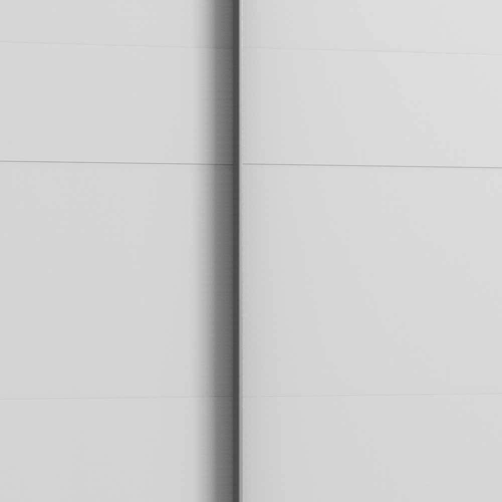 Schwebetuerenschrank weiss Oviedo 179 cm breit in modernem Design