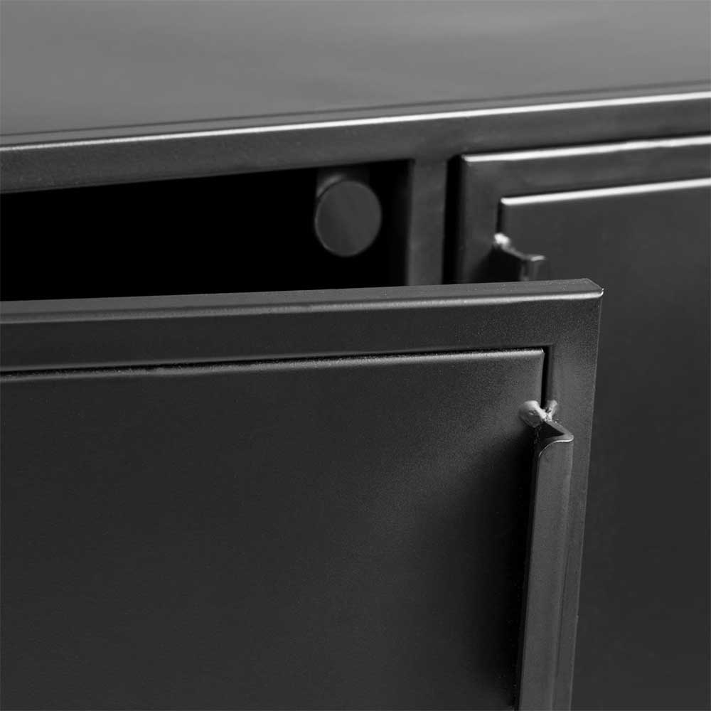 Esszimmersideboard Metall Handray im Industrie Stil 3 türig