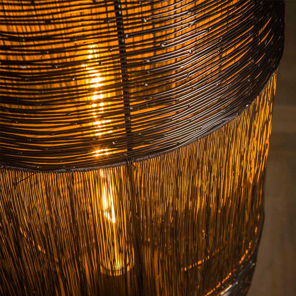 Stehlampe Mercana im Industry und Loft Stil aus Metall