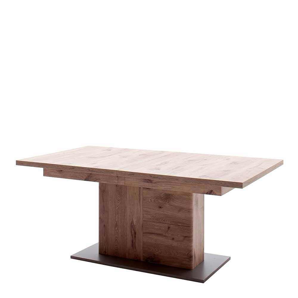 Esszimmer Tisch Irysma mit zwei Einlegeplatten 180-280 cm breit
