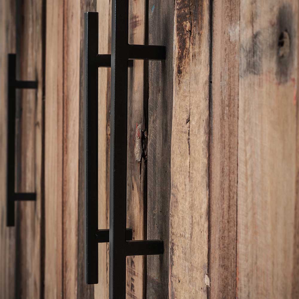Esszimmer Kommode Senvinia aus Recyclingholz und Eisen 120 cm breit