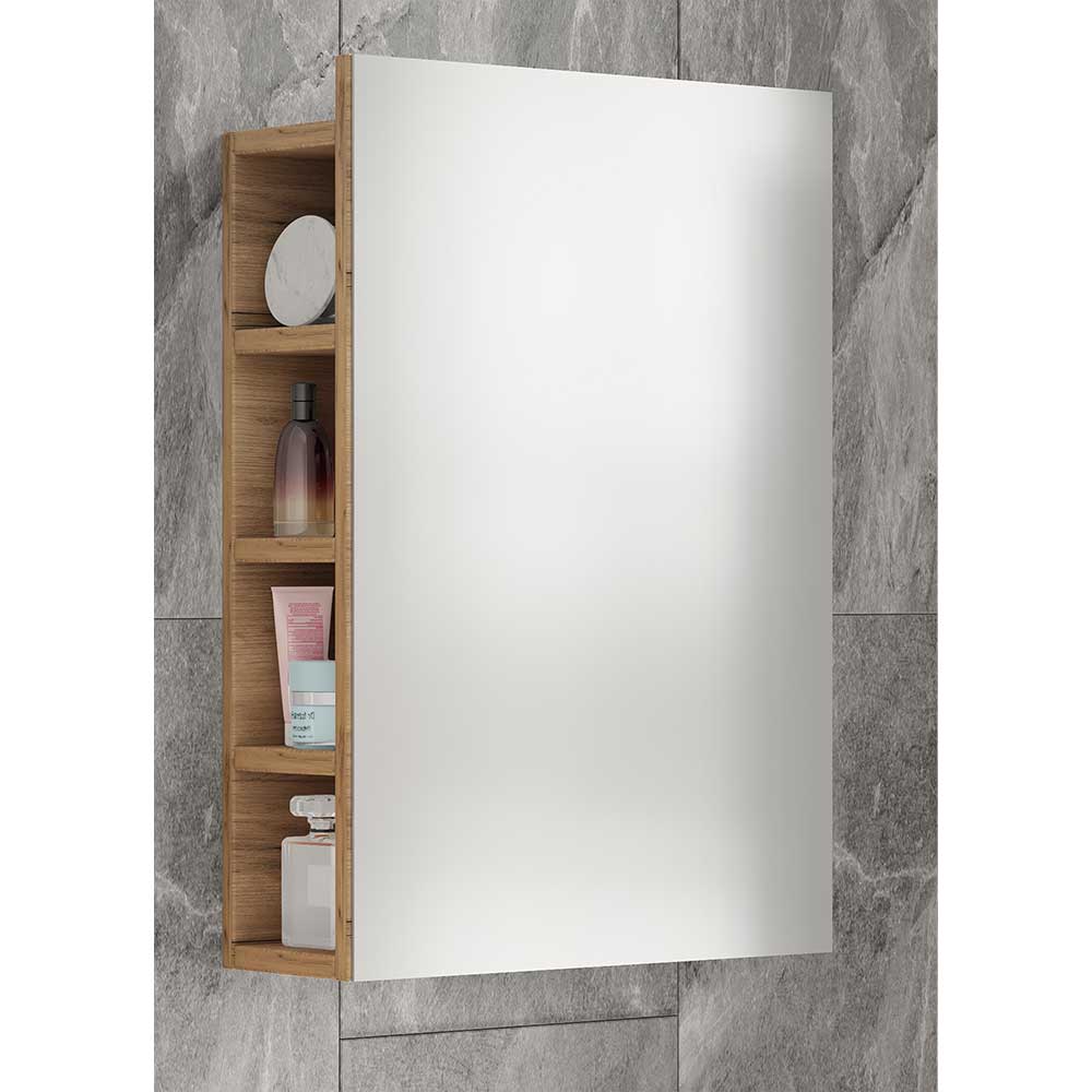 Badezimmer Spiegelschrank Fancys in modernem Design 40 cm breit