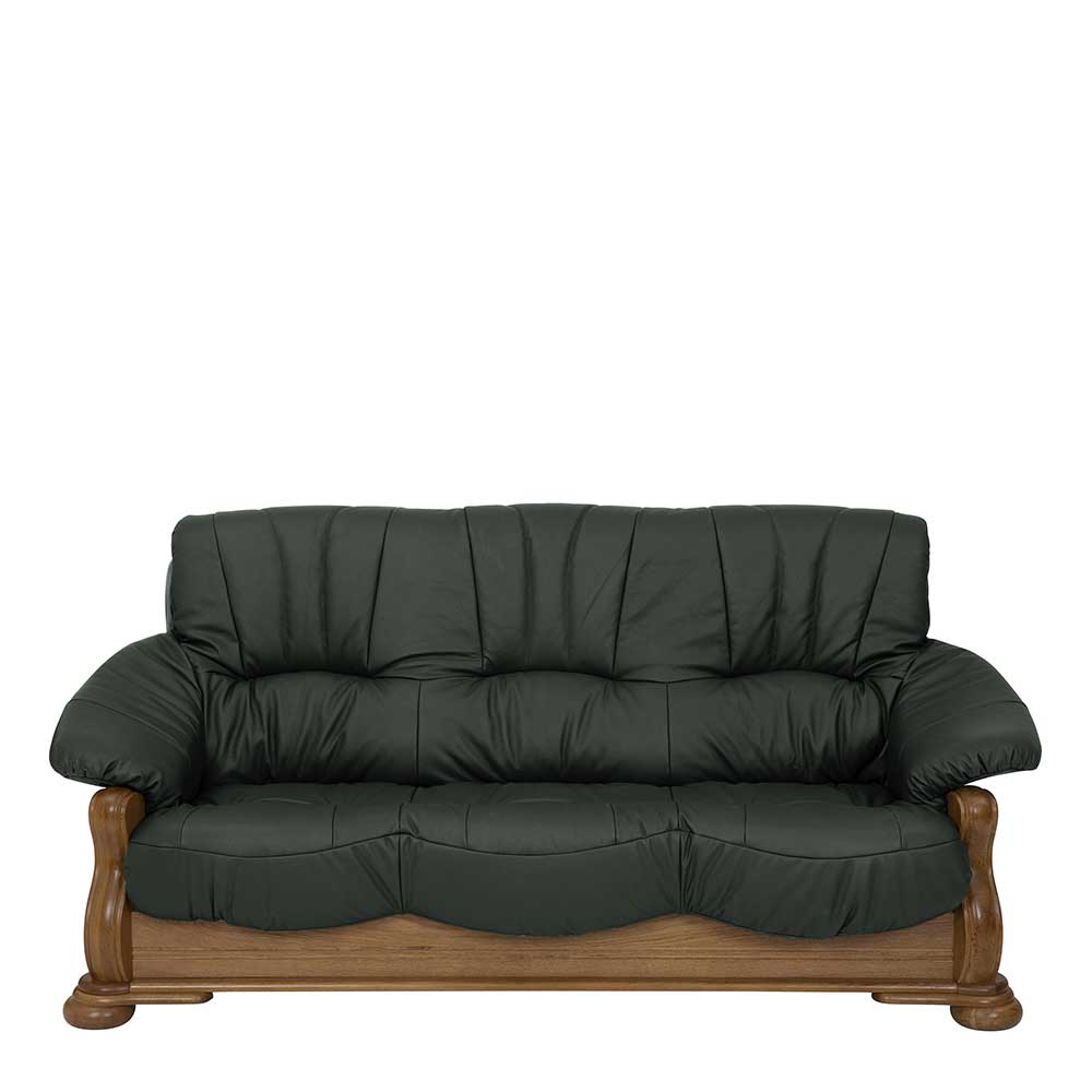 Wohnzimmer Couch Hugo Made in Germany im rustikalen Stil