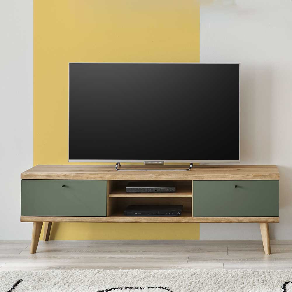 Fernseh Unterschrank Lora im Skandi Design 160 cm breit