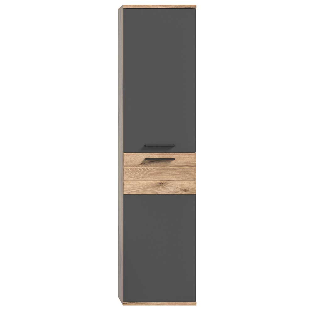 Badezimmerhochschrank Faneno für die Wandmontage 37 cm breit