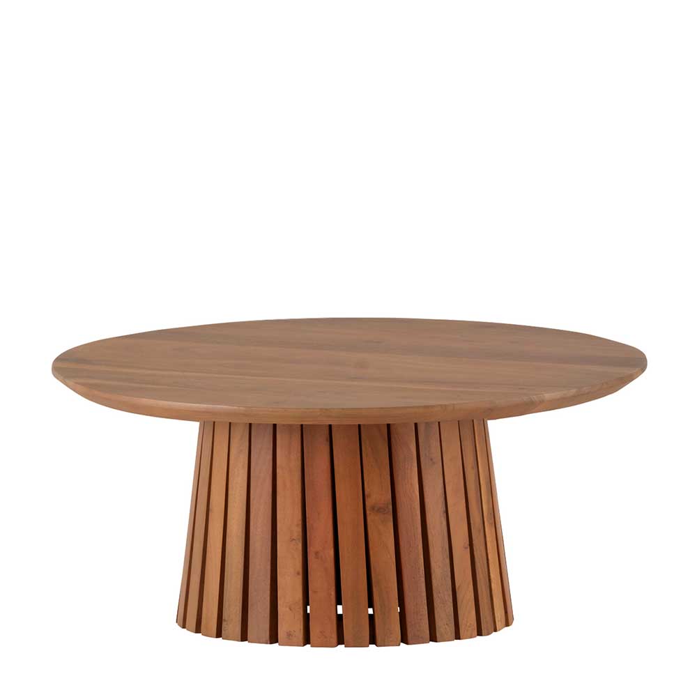 Wohnzimmer Tisch Zusanna aus Akazie Massivholz in modernem Design